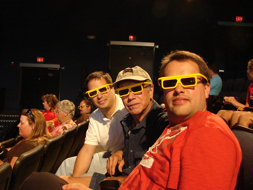 Juan, Marcos y Jaime en Kennedy Space Center Orlando Florida — foto de Juan Peláez